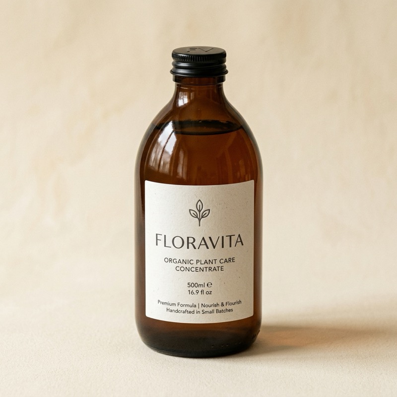 Concentrado FloraVita de 500 ml para el cuidado del jardín